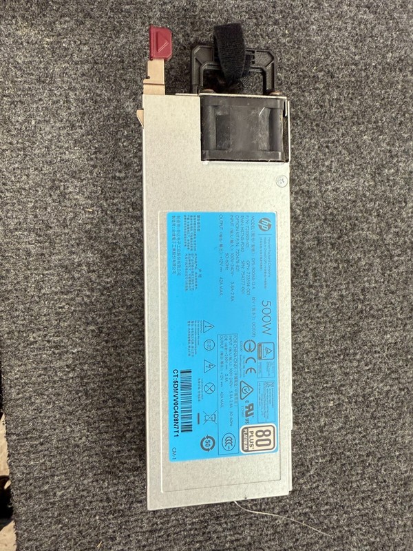 Alimentation Serveur Hp 500w Dps-500ab-13 A