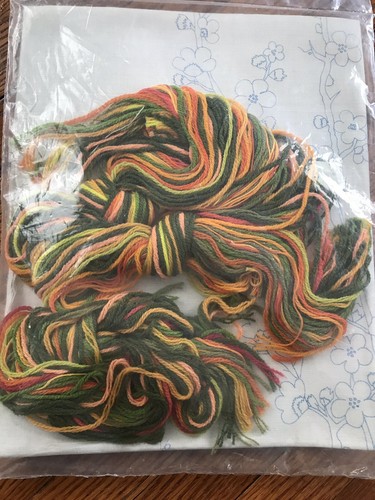 Bucilla Needlecraft Kit Jasmin #2389 16x50 Large Crewel Embroidery Unopened