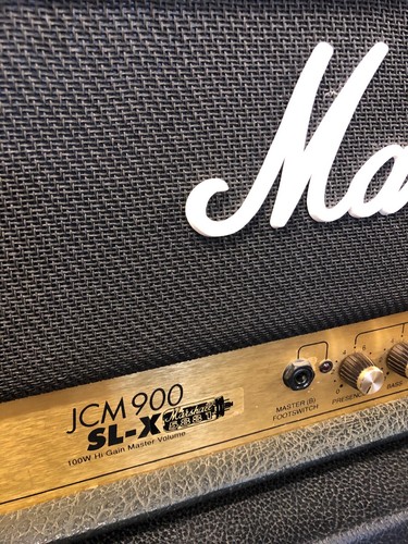 Marshall JCM 900 SL-X amplifier 100W Hi Gain Master Volume Model 2100 1995 -NICE