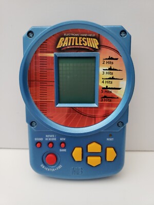 Battleship Electronic Handheld Travel Game - MB Hasbro - TESTED and WORKING