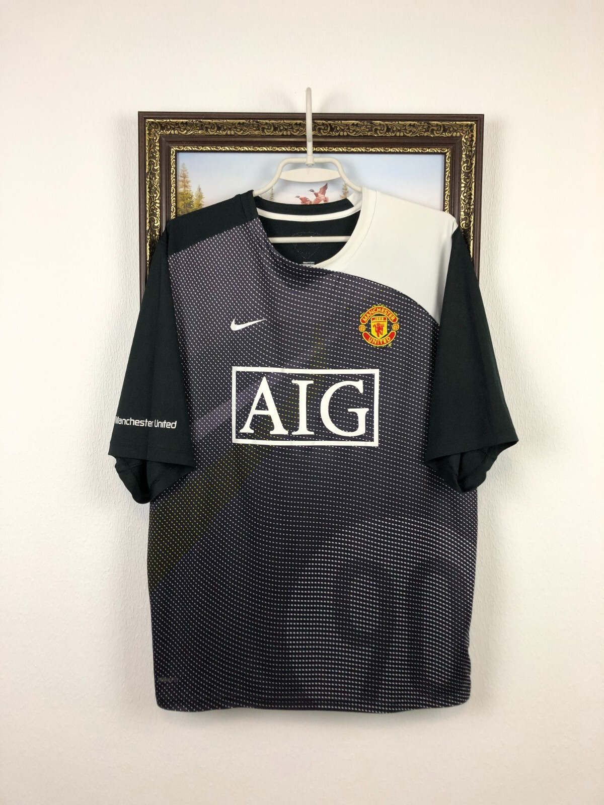 ウェア 00s 90s nike Manchester United Uniform Manchester United Nike 2002/04 Vintage Football Shirt Soccer