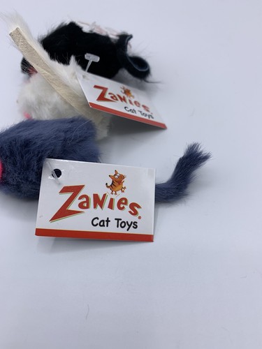 3 Zanies Cat Or Kitten Toys  Furry Mice