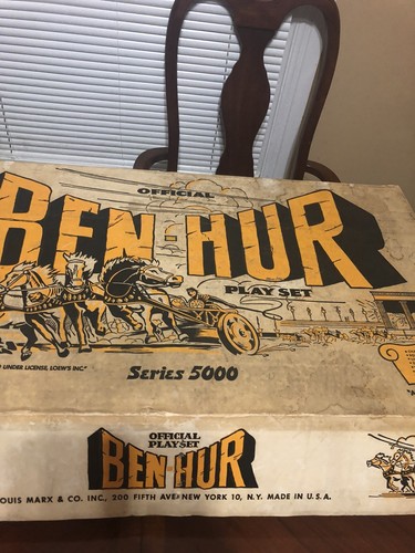 RARE MARX BEN HUR 5000 #4701 BOX WITH INSERT (box only, no contents)