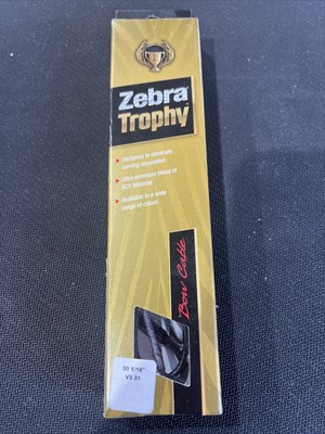 Zebra MCMVBLK/BLKMA Trophy 452X V3 31'' Split-Cable Pre-Conditioned Bow Strings