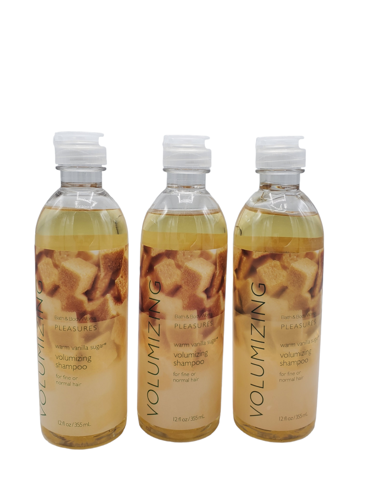 Bath And Body Works Pleasures WARM VANILLA SUGAR 12 Oz Volumizing Shampoo