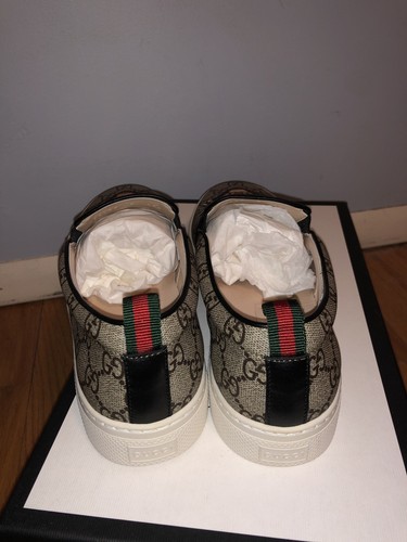 Gucci Mens Angry Cat Dublin Slip On Sneaker Size 13 GUC 14 US $550
