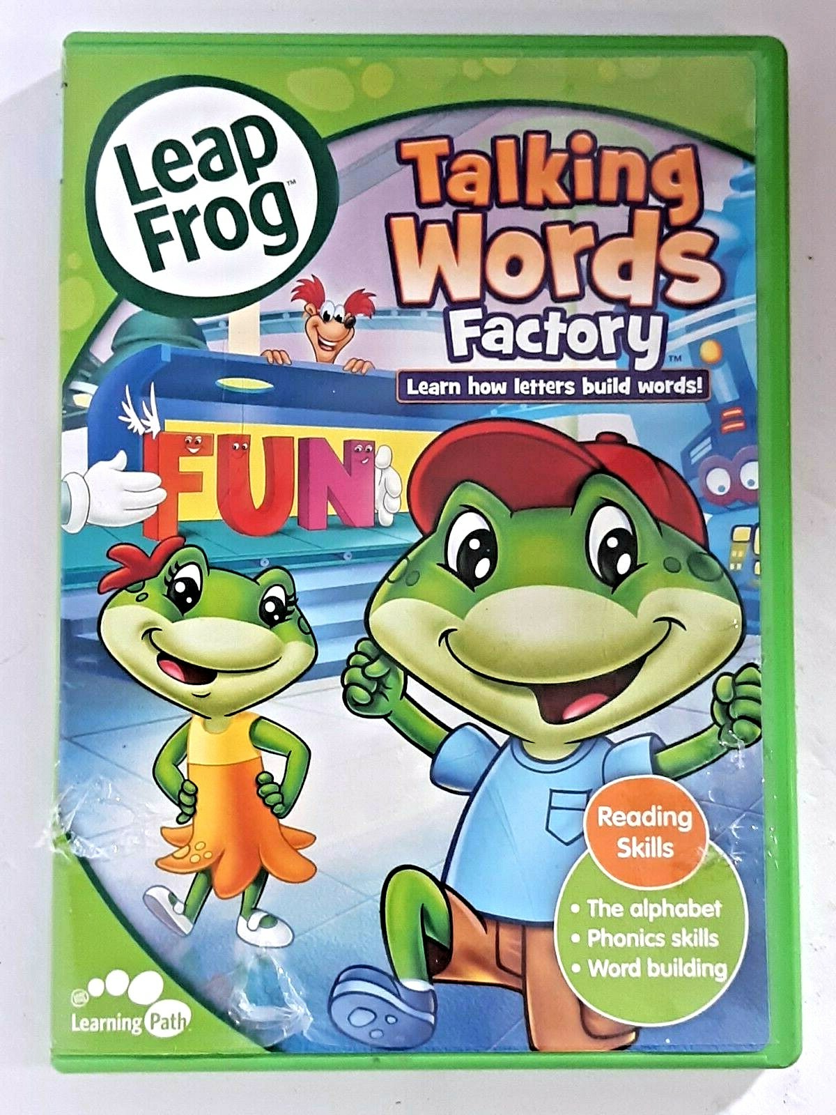 LEAP FROG Talking Words Factory DVD for Reading Skills pre