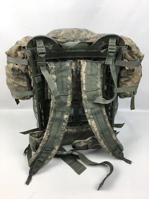 US MILITARY ARMY ACU MOLLE LARGE RUCKSACK FIELD PACK W FRAME & POUCHES EXCELLENT