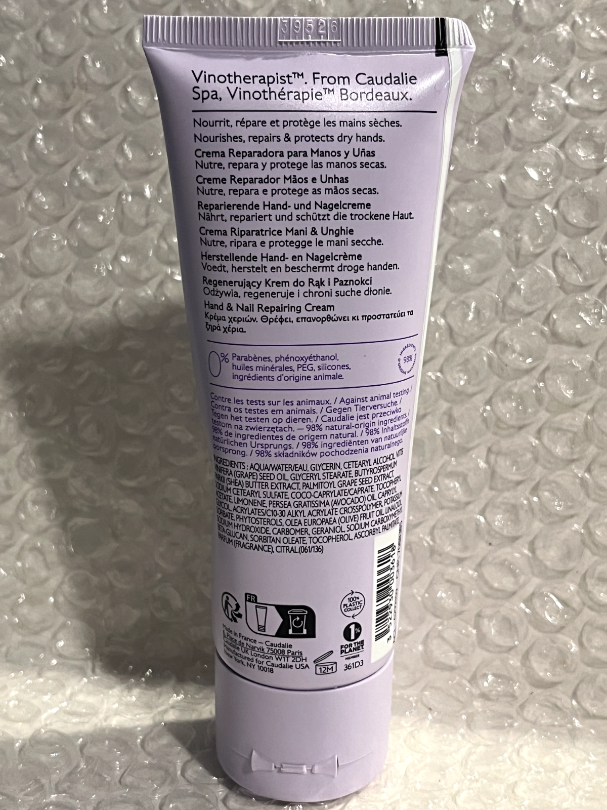 Caudalie Vinotherapist Hand & Nail Repairing Creme  75ml SEALED