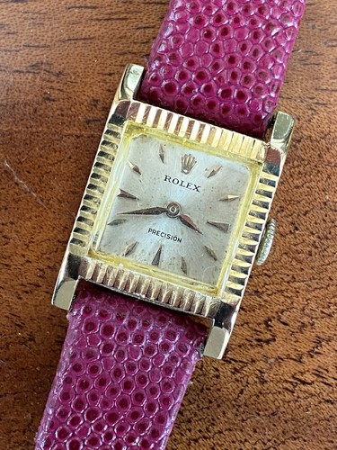 【美品】THE VINTAGE ROLEX 1967 Rolex Vintage Ladies Date Datejust Watch with Wine Dial