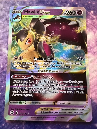 Mawile VSTAR 071/195 Near Mint Pokemon Silver Tempest Ultra