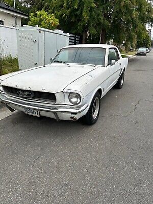 1966 Ford Mustang White RWD Automatic
