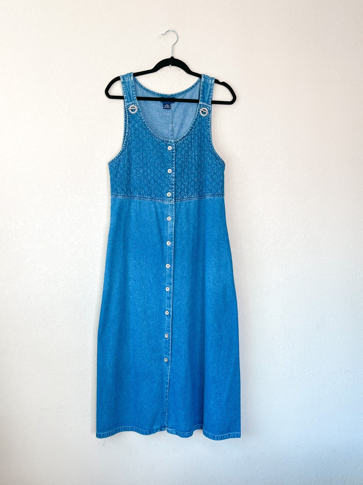 DENIM DUNGAREE 新品 12oz Washed Ringspun Denim Dungaree Relaxed Fit