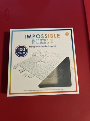 Impossible Puzzle (Transparent) 100 Pieces Brand New!