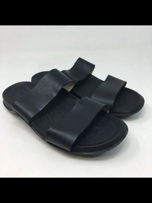 

COOL PLANET BY STEVE MADDEN Женские черные 1-дюймовые шлепанцы на платформе Libraa, Черный, LIBR01J20090