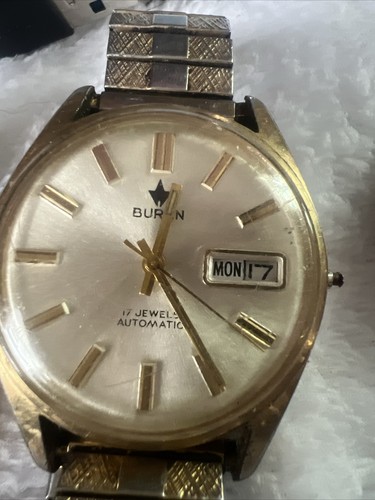 BUREN ビューレン 17jewels 自動巻き A3414 BUREN ビューレン 17jewels 自動巻き A3414