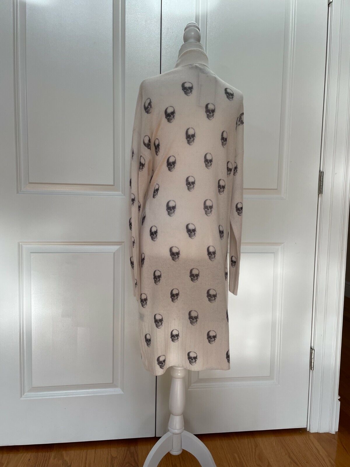 Pre-owned 360cashmere Skull-print Cashmere Cardigan From 360 Cashmere Various Colors And Sizes