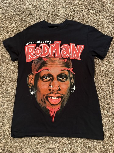 CHICAGO BULLS “DENNIS RODMAN” Game Shirt Chicago Bulls Premium Dennis Rodman T-Shirt – Official