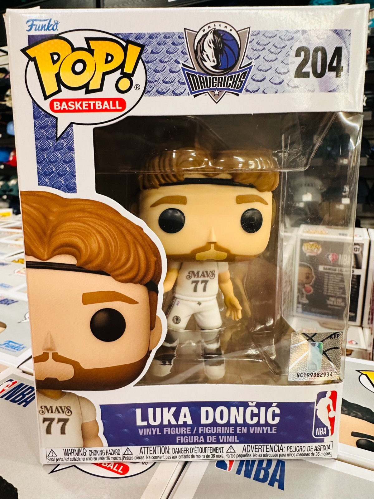 スポーツ Funko Luka Doncic City Jersey Edition Pop! Luka Dončić (2024 City Edition Uniform) | Funko
