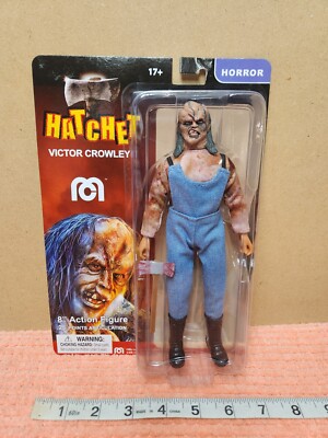 Mego Horror ''Hatchet'' Victor Crowley 8'' Action Figure Mego Monsters 2022 NEW (1)