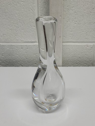 Vintage Sweden Kosta Boda 『Teardrop』 Kosta Boda Teardrop Raindrop drop Vase Signed 47800 Warff