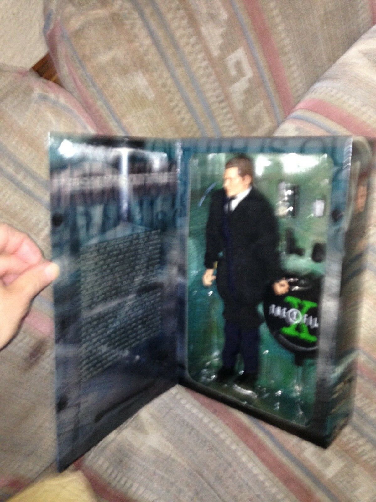 X Files Sideshow John Doggett  Agent FBI; Rare Overcoat suit Variant
