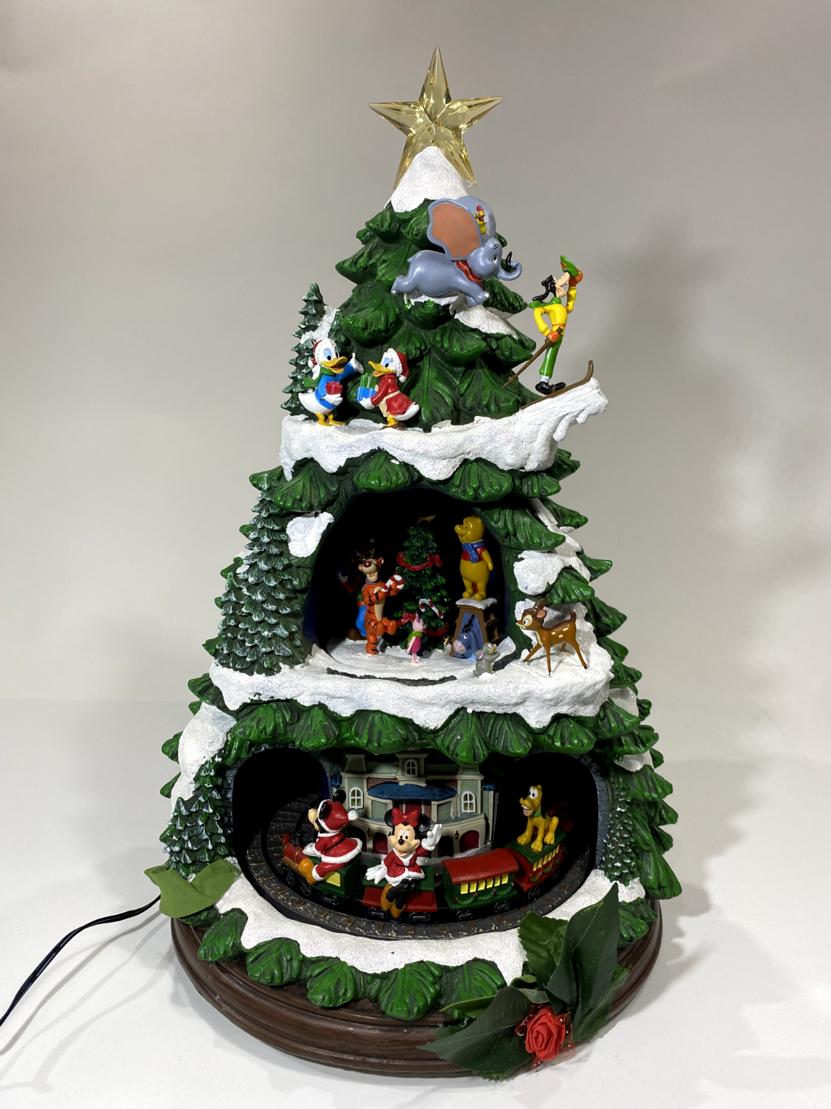 ttpmttr Disney アニメーションツリー 音楽付き Disney クリスマス