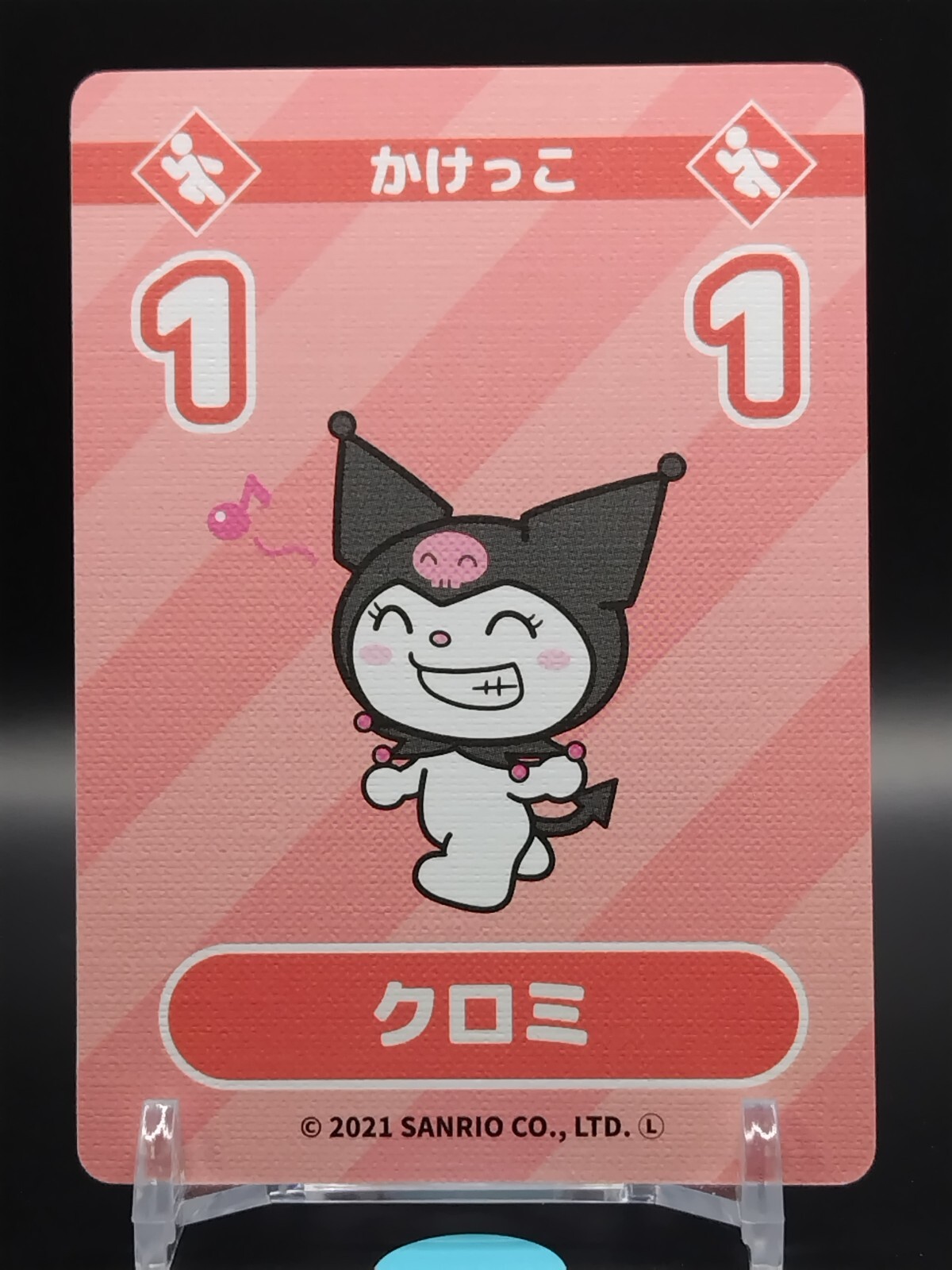 Sanrio characters Kuromi カード Kuromi Sanrio Characters Sports Festival Card Japan Japanese