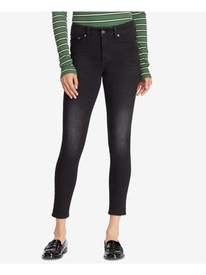 

Женские черные джинсы скинни LAUREN RALPH LAUREN, Черный, 200708877001
