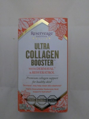 ReserveAge Nutrition Ultra Collagen Booster 90 Capsules -Expire 05/2019