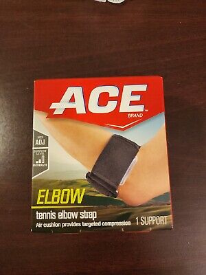 ACE Tennis Elbow Support Level 2 Adjustable One Size Fits Most Strap NEW