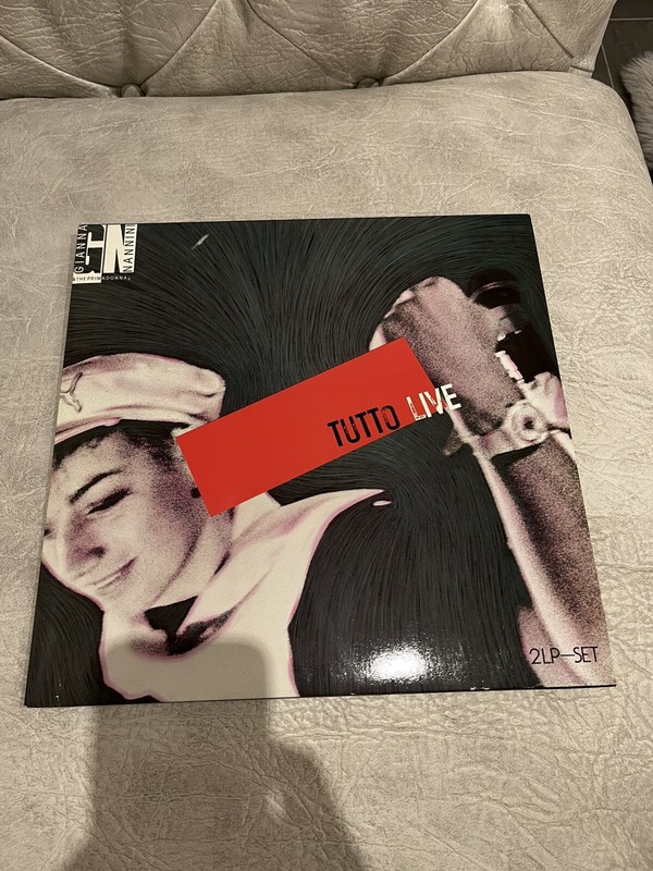 Gianna Nannini & The Primadonnas Tutto Live Near Mint Metronome