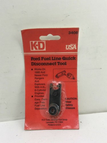 New K-D Automotive Tool No. 3408 Ford Fuel Line Quick Disconnect Tool