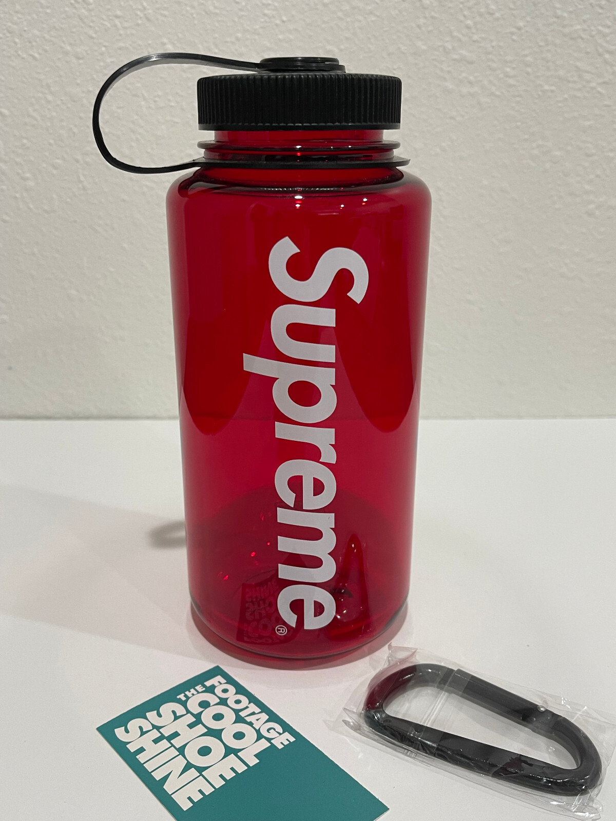Supreme - Supreme Nalgene bottle 2014 シュプリーム ナルゲン 2014 NALGENE x SUPREME WIDE MOUTH 1000ML WATER BOTTLE RED