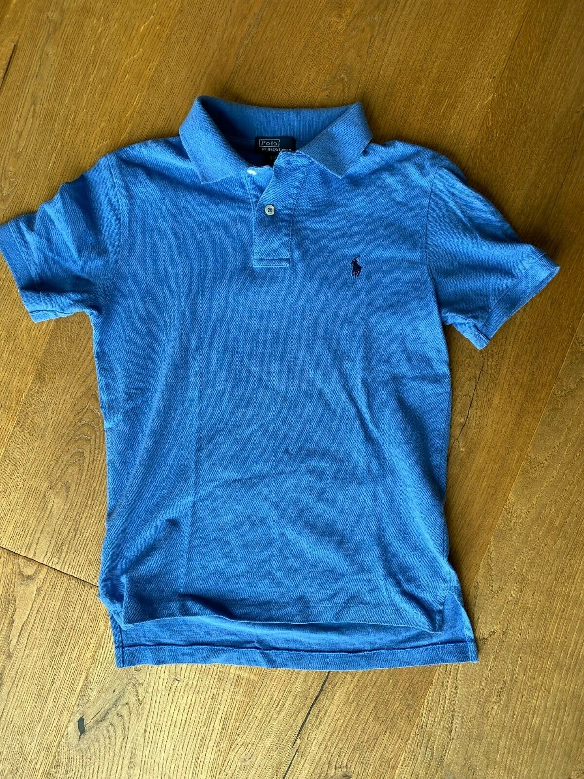 Ralph Lauren Polo Shirt blau Gr. Jungen 8 *TOP*