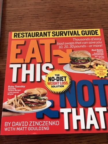 Lot Of 5 ( Eat This Not That) No Diet Weight Loss Solution Books; Brand NEW