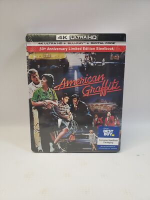 American Graffiti SteelBook 4k Ultra HD Blu-Ray Best Buy Exclusive Sealed