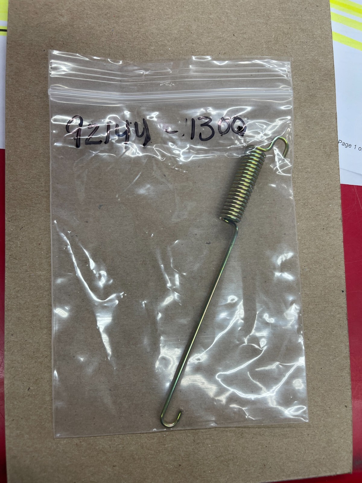 NOS KAWASAKI 92144-1300 SPRING,BRAKE,RH (ACTIVE #) | eBay