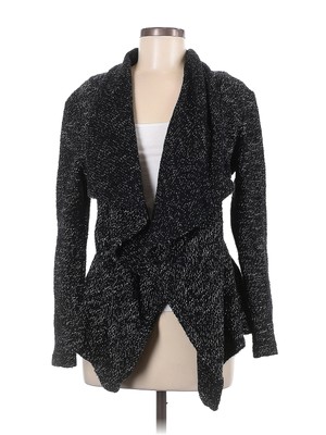 BNCI by Blanc Noir Women Black Cardigan M