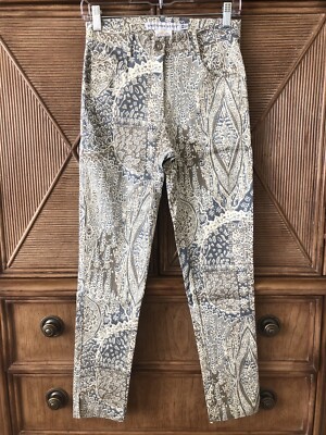 Gretchen Scott XS Gripe Less Jeans Grand Bazaar Gray Taupe NWT