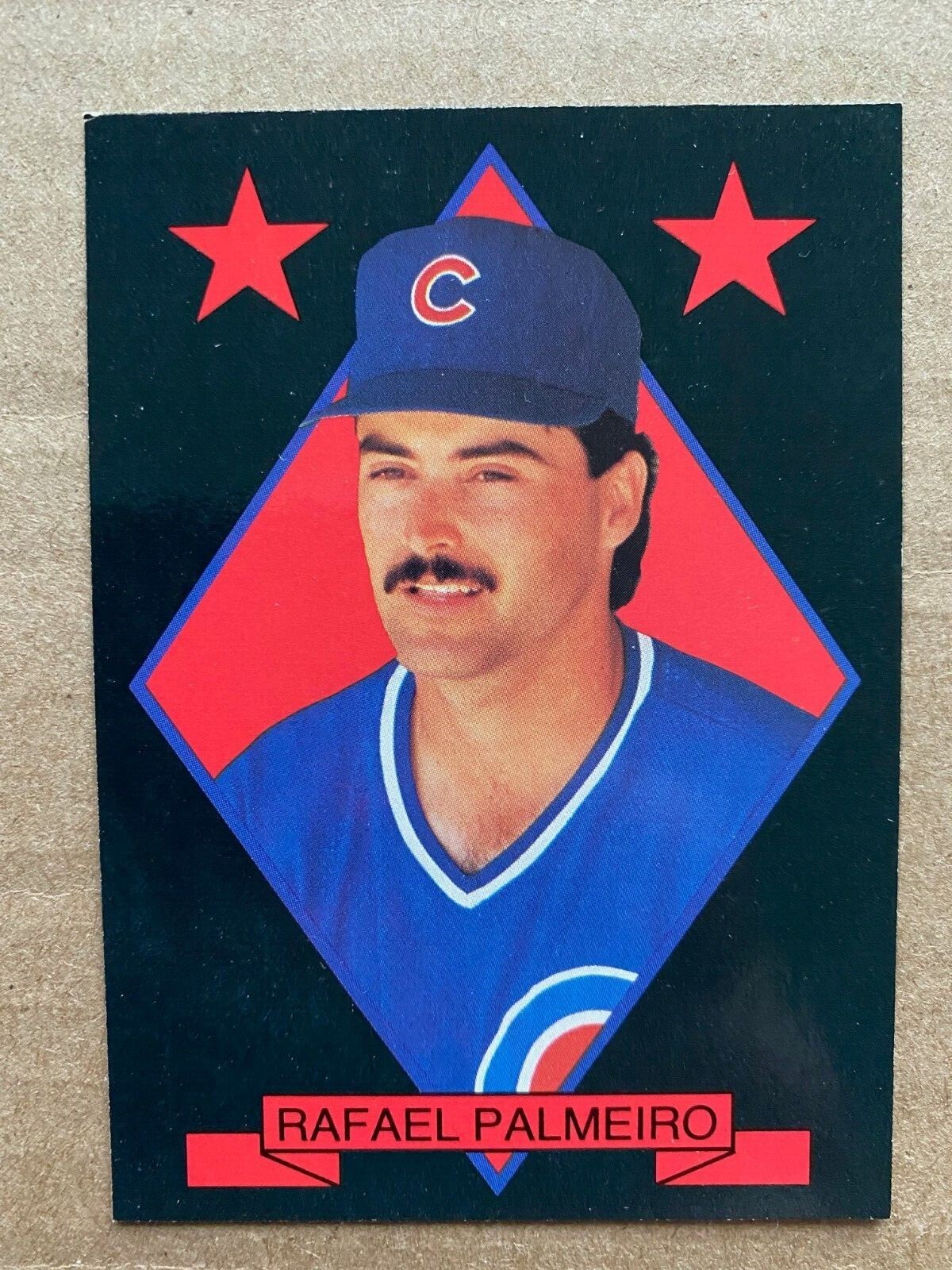 RAFAEL PALMEIRO Oddball - Series 1 #6 - Black Background w