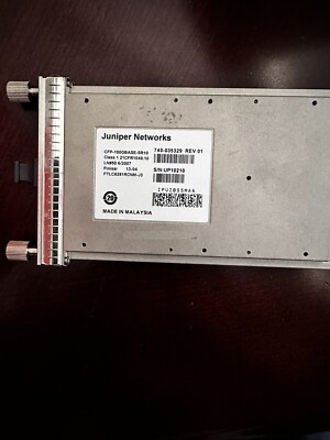 Original Juniper CFP-100GBASE-SR10 Used. In Stock.