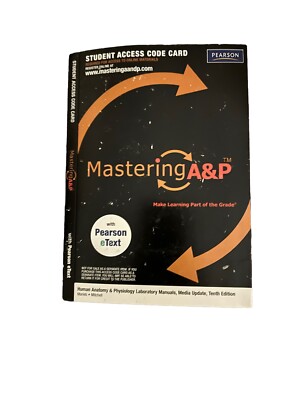 Mastering A&P Access Code for Human Anatomy & Physiology Laboratory  - New