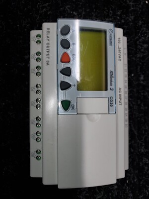 CROUZET CD20 MILLENIUM 3 PLC CONTROLLER Model: 88 970 053 100-240 VAC