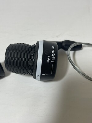 MicroShift 1-3 Speed Left Side Gear Shifter Fit Shimano Shift Bicycle Twist Grip