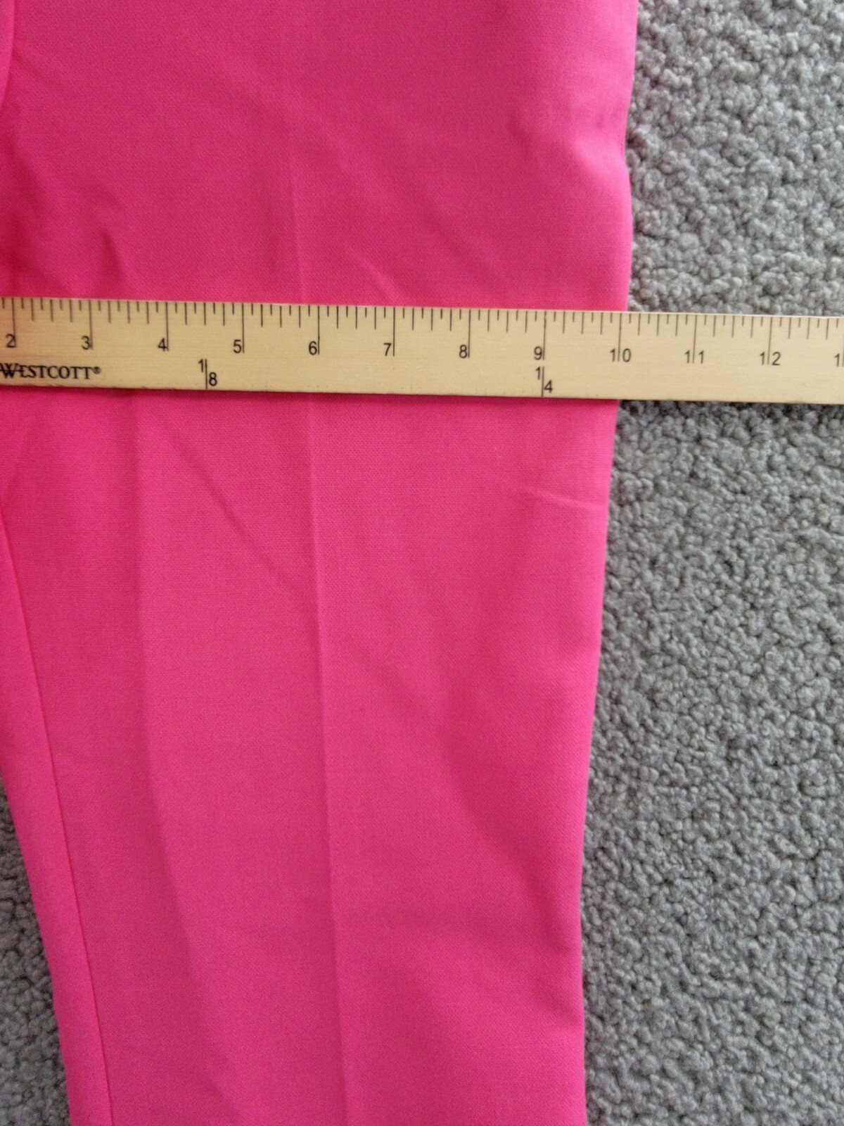 French Connection Whisper Flared Office Dress Pants Women's 0 Raspberry Sorbet - Picture 6 of 19