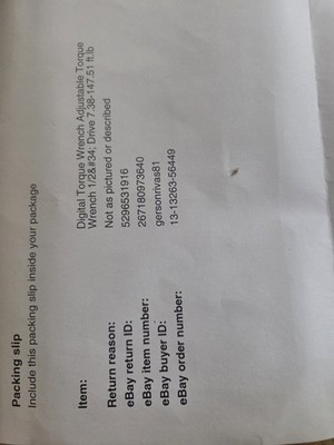 Item photo(s) from verified buyer