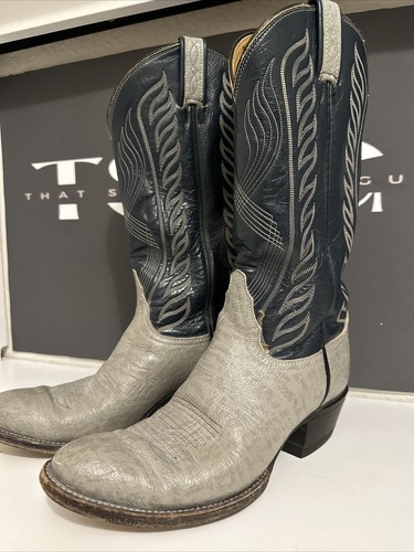 靴 vintage tony lama gray long boots $_57.JPG?set_id=880000500F