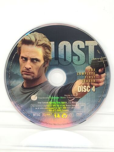 Lost (DVD) First Season 1 One Disc 4 Replacement Disc Lost (DVD) First Season 1 One Disc 4 Replacement Disc