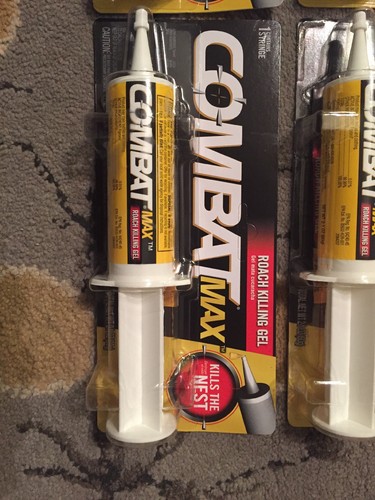 NIB~COMBAT - Source Kill Max R3 Gel Kills Roaches FAST 2.1oz each. ( LOT OF 6)